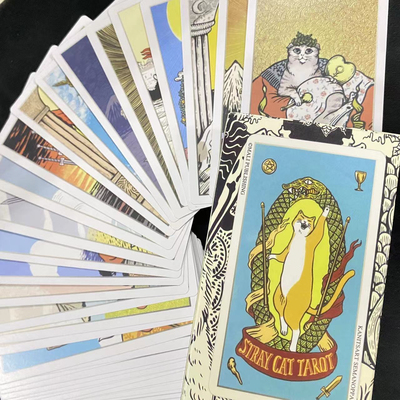 【现货】 Stray cat tarot 流浪猫塔罗牌泛维特系复刻牌