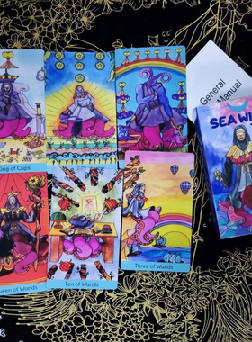 【现货】Sea witch Tarot海巫塔罗牌泛维特复刻牌