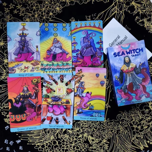 【现货】Sea witch Tarot海巫塔罗牌泛维特复刻牌