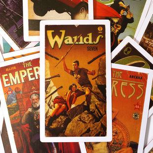 The pulp tarot 英文庸俗塔罗牌卡罗牌