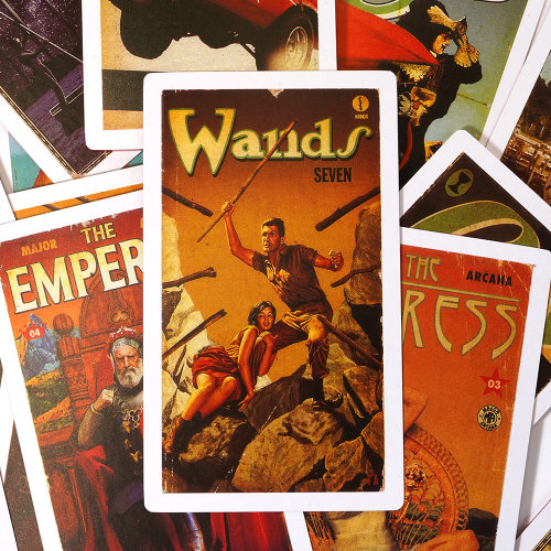 The pulp tarot 英文庸俗塔罗牌卡罗牌