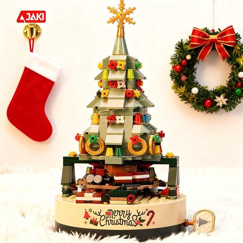 JAKI佳奇积木圣诞节日礼物