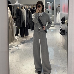 arioseo艾诺丝蕾官方旗舰店正品2026春季卫衣休闲裤套装BR181157