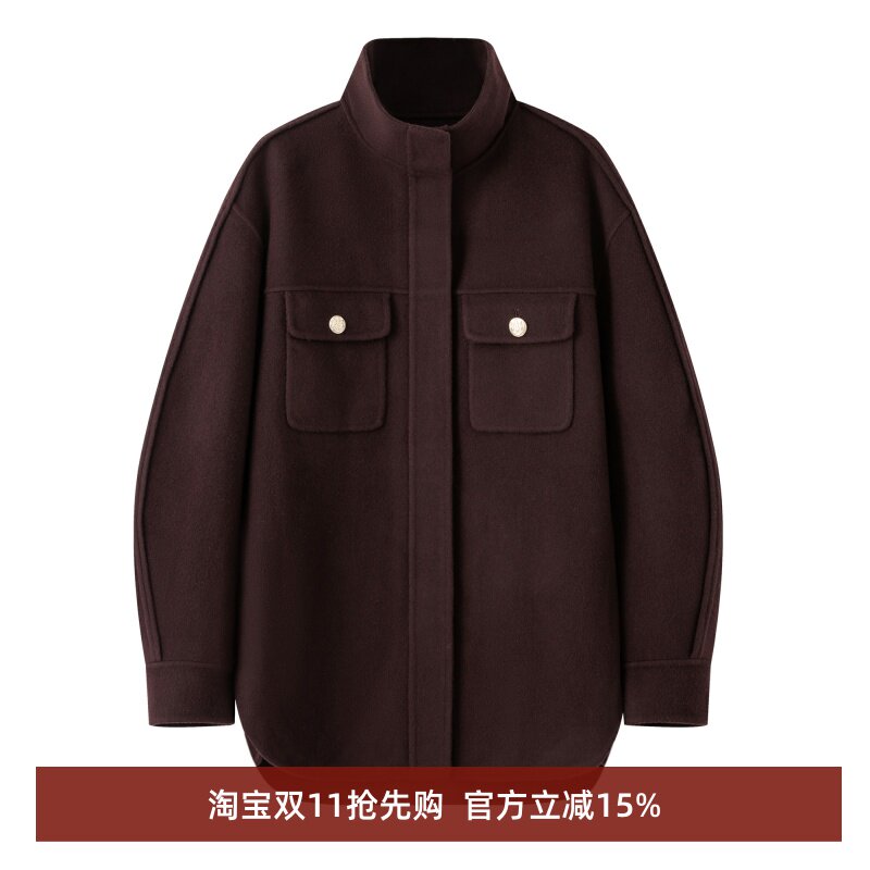 2025冬装新款羊毛呢大衣女外套