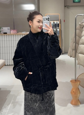 【商场同款】25冬新品羽绒服女新中式盘扣BC10360