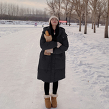 档口现货！！简约百搭中长款收腰显瘦羽绒服B111-8333-P275-K398，女装羽绒服，浙宝B馆111（原065）