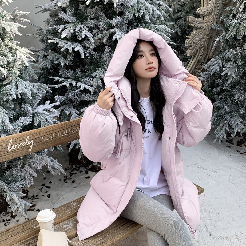 现货！！中款韩版宽松加厚面包服羽绒服外套ZB111-8869-P235-K328,女装羽绒服,浙宝B馆111（原065）