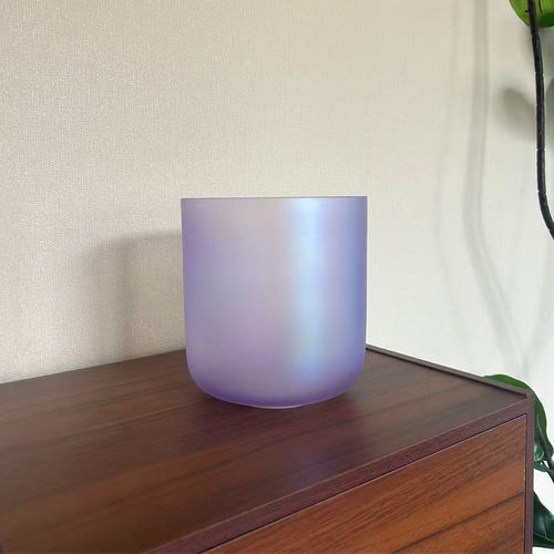 雾紫炫彩水晶钵炼金钵432hz