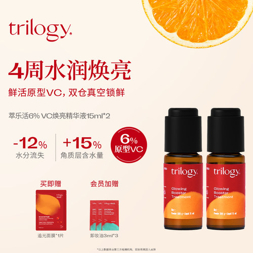 Trilogy萃乐活6%原型vc精华液