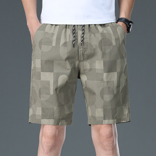 啄木鸟夏季男士纯棉五分短裤