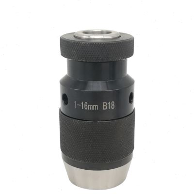 自紧钻夹头 113 B16116 B18自锁钻夹头 接杆 模式锥柄 R8柄