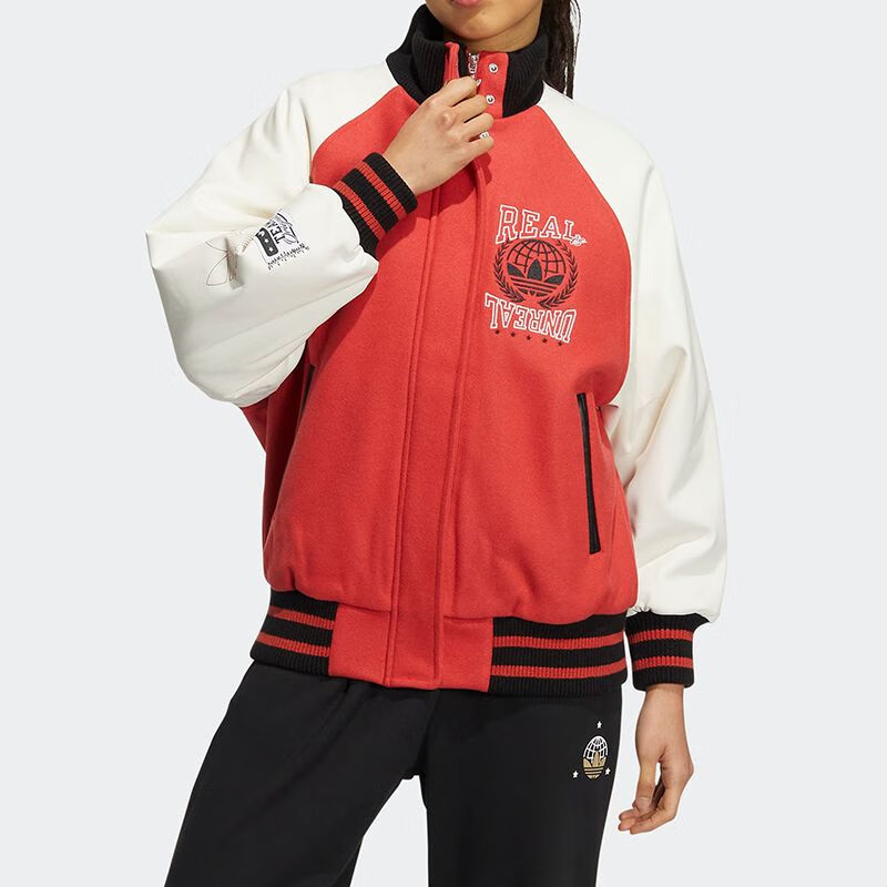 Adidas阿迪达斯三叶草时尚复古户外运动棒球服HS9512