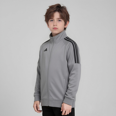 adidas/阿迪达斯跆拳道小童休闲外套夹克TR30JR2K-GYB