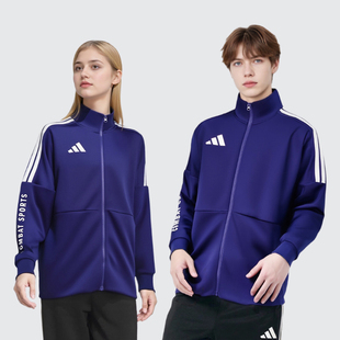 adidas/阿迪达斯运动立领长袖夹克外套TR02NHJCS1-DBW