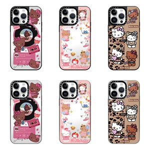 CASETi联名HelloKitty凯蒂猫苹果手机壳适用iPhone16ProMax可爱卡通15Pro磁吸Magsafe防摔14Pro潮牌同款13Pro