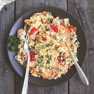 意文古斯古斯面食500g*12盒中东米意大利米COUSCOUS速食西餐商用