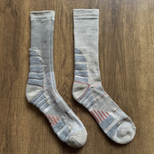 70merino wool美利奴羊毛袜子男任意毛圈户外徒步登山运动袜高筒