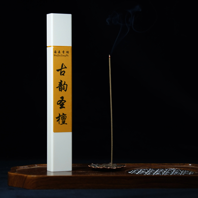 原创古韵圣檀线香30克天然手工木本山林气息线香舒缓放松室静心