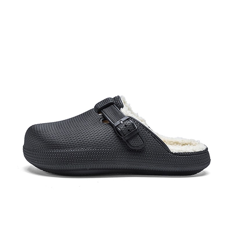 冬季加绒保暖室内防滑情侣棉鞋