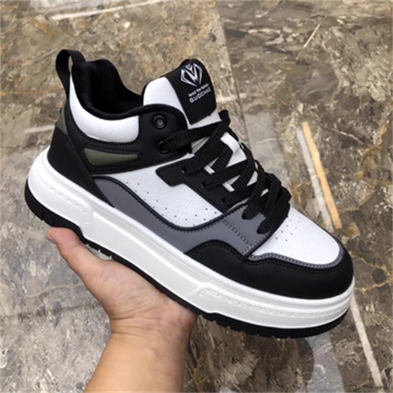 秋冬新款保暖软底跑步小白鞋