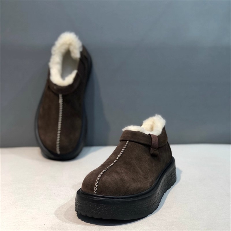 冬季新款加绒保暖休闲东北棉鞋