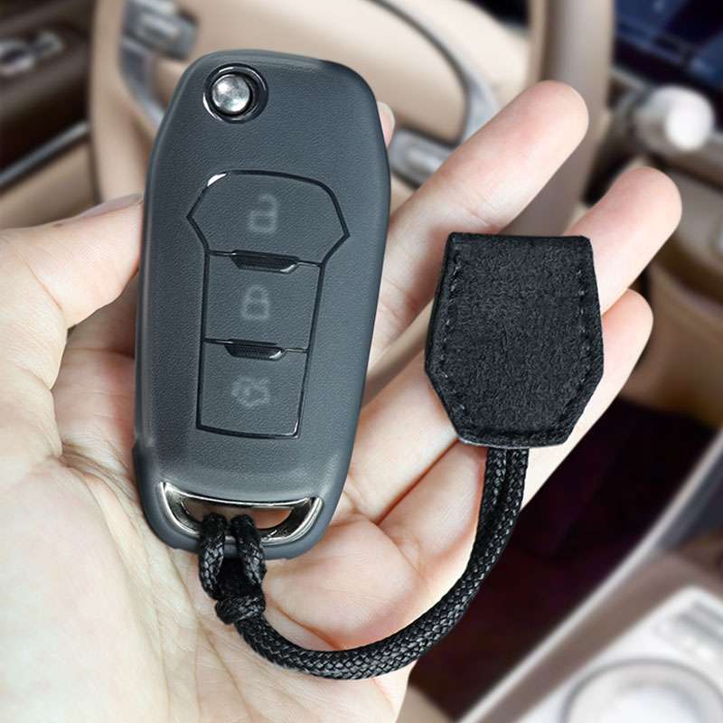 福特磨砂透黑全包防摔钥匙套
