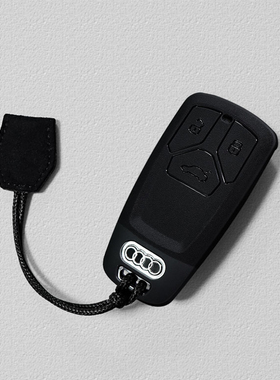 适用2024款奥迪a4l钥匙套2023款q5l女a5l s4男武士黑质感车钥匙壳