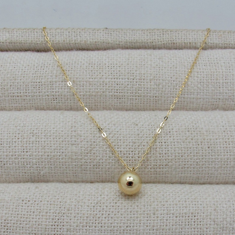 百搭金球转运珠项链锁骨链女