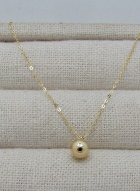 百搭金球转运珠项链锁骨链女