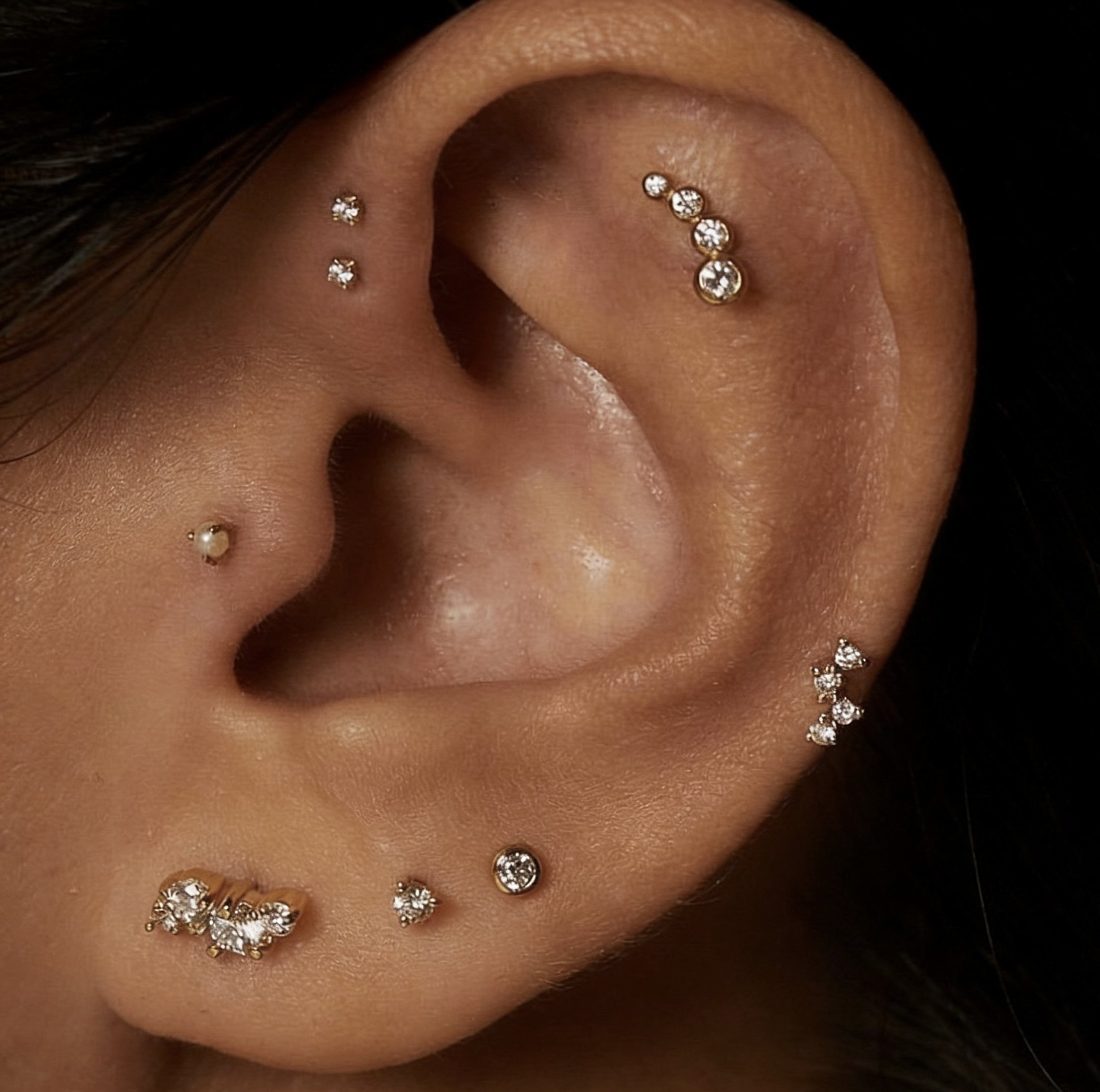 【单只福利】纯银橄榄形音符马眼耳钉极简风百搭组合戴多耳洞耳饰,饰品/流行首饰/时尚饰品新,银饰耳饰,淘宝优惠券,粉丝福利购,淘宝优惠卷