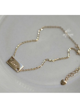 气质简约设计感ins冷淡风手链女