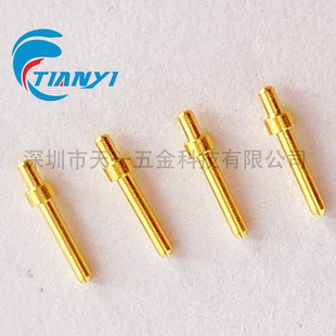 0.8PCB板连接器插针pin针电源模块引针定位针测试铜针焊线连接器