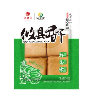 攸县香干248g 2包软嫩湖南特产豆腐干素肉黄豆制品炒菜即食湘菜馆