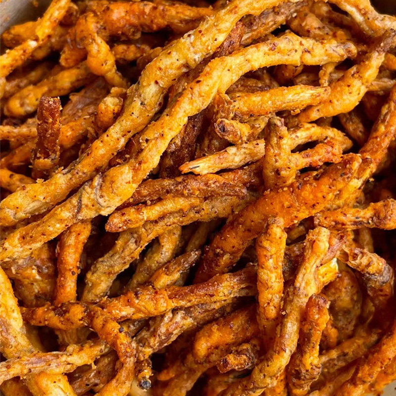 贵州特产麻辣折耳根油炸鱼腥草88g罐装香酥辣脆零食小吃开封即食