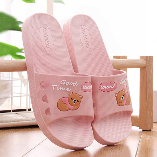 路路佳女式软底厚底不臭脚拖鞋