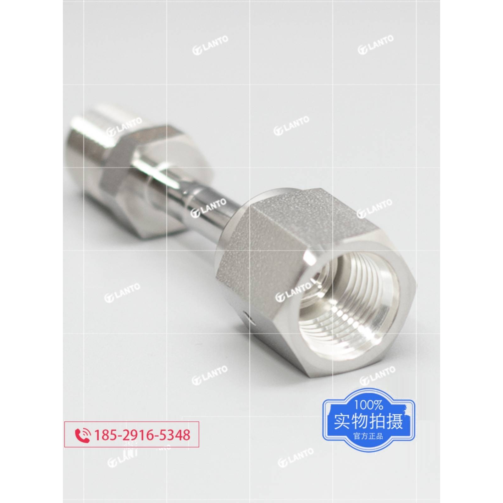 新款现货VCR母头转NPT1/4VCR外螺纹螺母转NPT1/2减压阀转换接头包