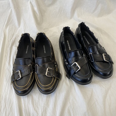 negativethree乐福鞋女韩版时尚圆头羊皮休闲芭蕾舞鞋nt3新款单鞋