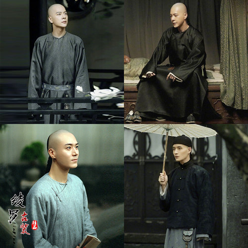 影视古装清朝曹雪芹演出服汉服
