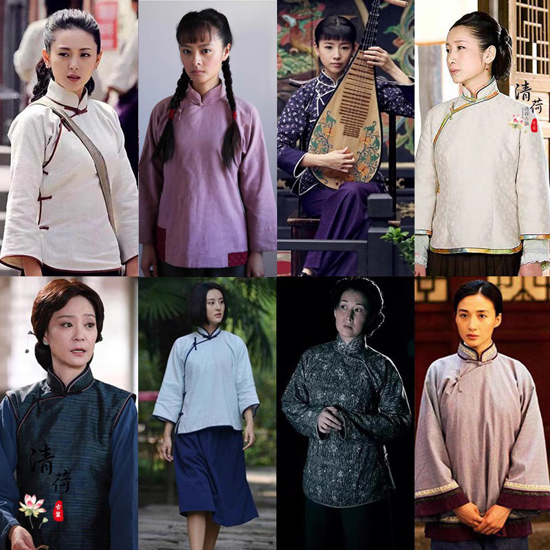 村姑古装民国女古装五四学生装