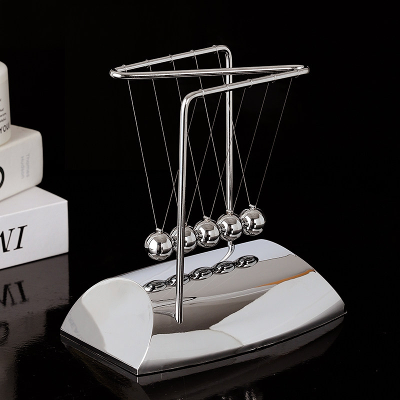 牛顿摆球摆混沌永动仪办公室书房桌面摆件装饰工艺品创意家居客厅