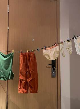 旅游便携晾衣绳酒店晾衣服神器