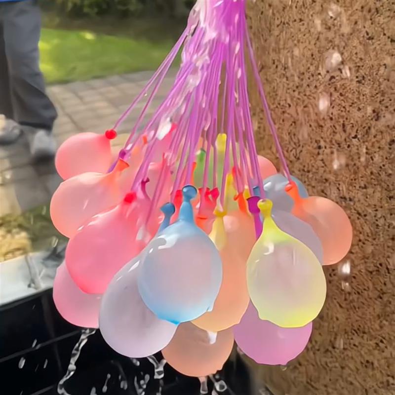 【打水仗神器】水气球快速注水脱落儿童成人户外夏日降温解暑神器