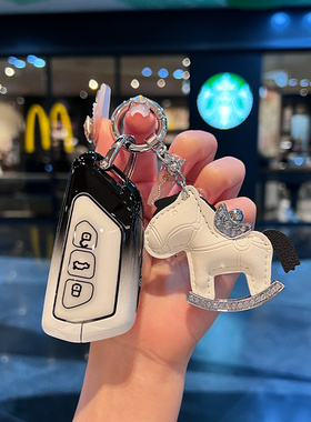 适用于大众id3钥匙套高尔夫8凌度L全包id4id6途昂威然揽境扣高级