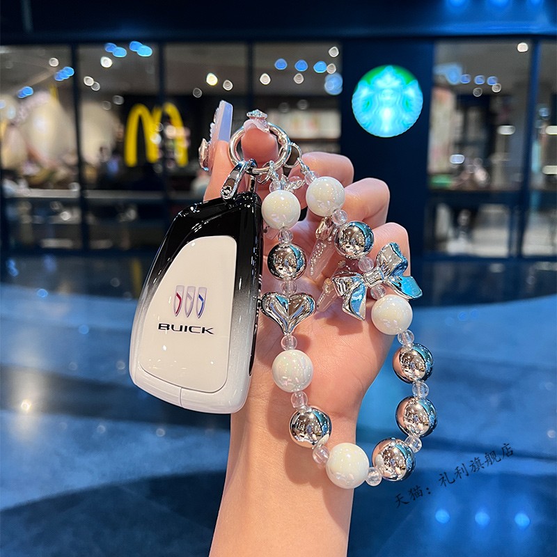 别克世纪钥匙套专用2023款昂科威plus车S壳配件高档金属男女包套