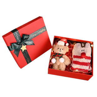 圣诞节礼物盒围巾礼品包装空盒子大号礼品盒高级感生日礼盒送女生