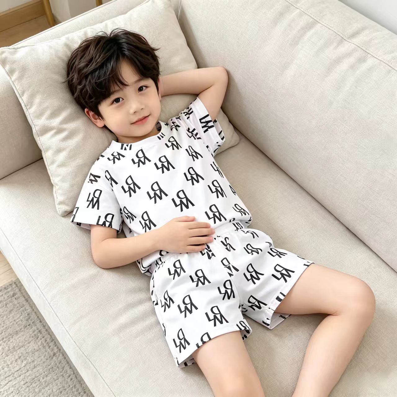 儿童男女宝宝套装2026夏季新品