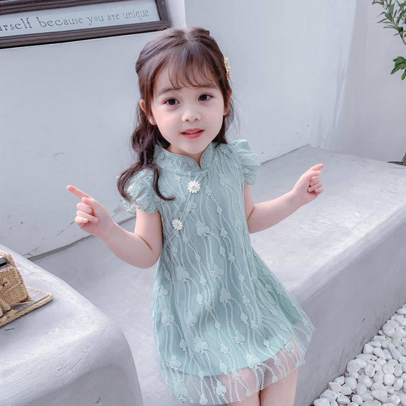 2026女童连衣裙夏宝宝洋气裙子