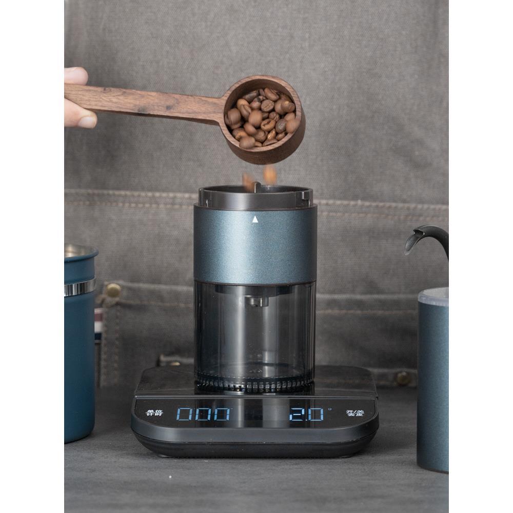 YEFFAC电动钢芯磨刀咖啡磨豆机户外手冲充电式便携自动磨粉研磨器