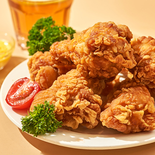 仙坛仙脆鸡腿原味脆皮炸鸡新鲜油炸1kg*2包