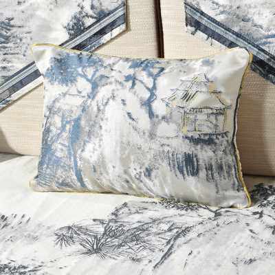 来茵新中式沙发垫四季通用防滑冰丝实木靠背巾盖布